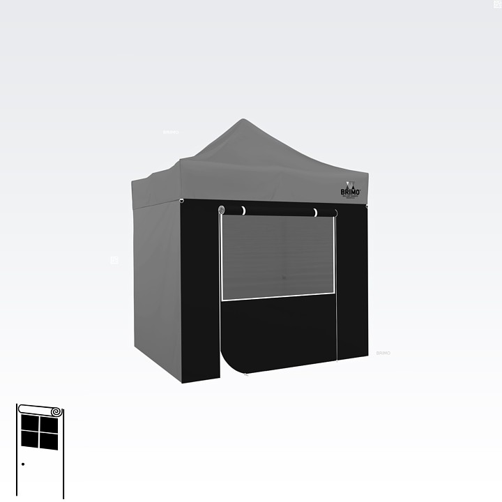 záhradný stan 5x8 m